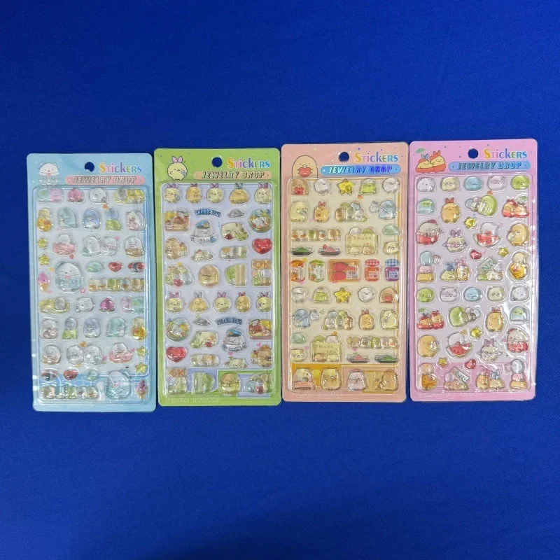 4Pcs Cartoon Sumikkogurashi Shirokuma Penguin Tonkatsu Crystal-Clear 3D Solid Sticker Office Document Classification Couple Gift
4Pcs Cartoon Sumikkogurashi Shirokuma Penguin Tonkatsu Crystal-Clear 3D Solid Sticker Office Document Classification Couple Gift