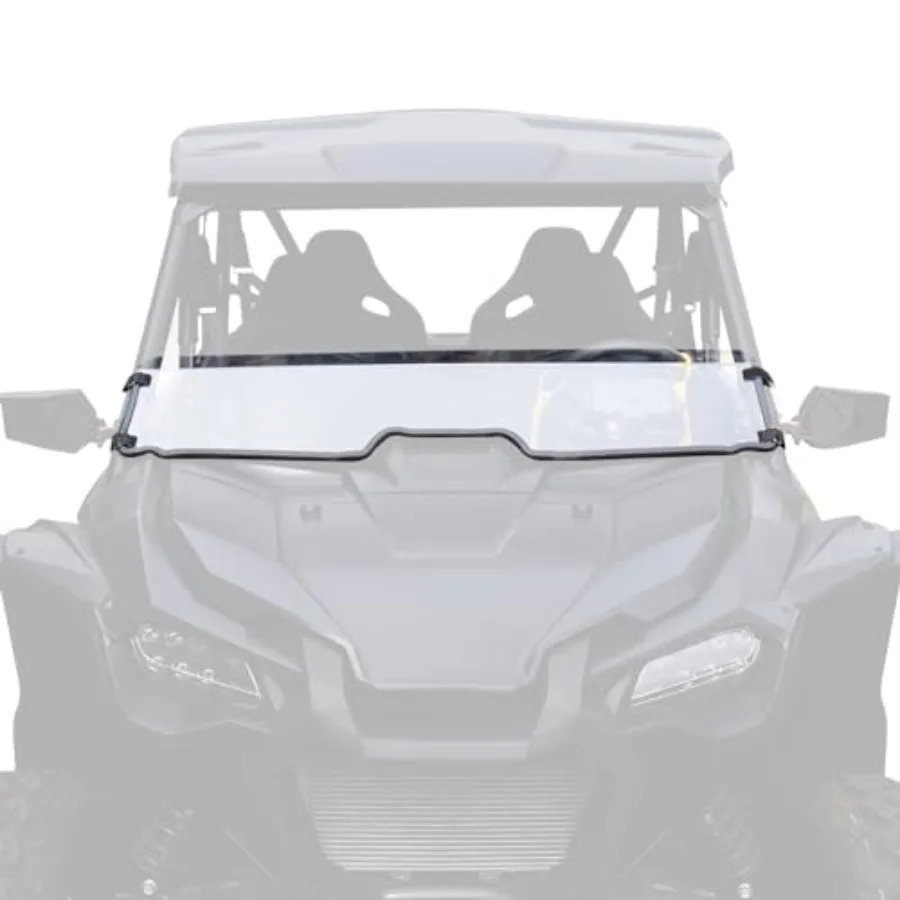 Half Windshield for 2019-2026 Honda Talon 1000R 1000X 1000X4 1000R4 Accessories, Hard Coat Poly Front Window, Heavy Duty Polyca
Half Windshield for 2019-2026 Honda Talon 1000R 1000X 1000X4 1000R4 Accessories, Hard Coat Poly Front Window, Heavy Duty Polyca