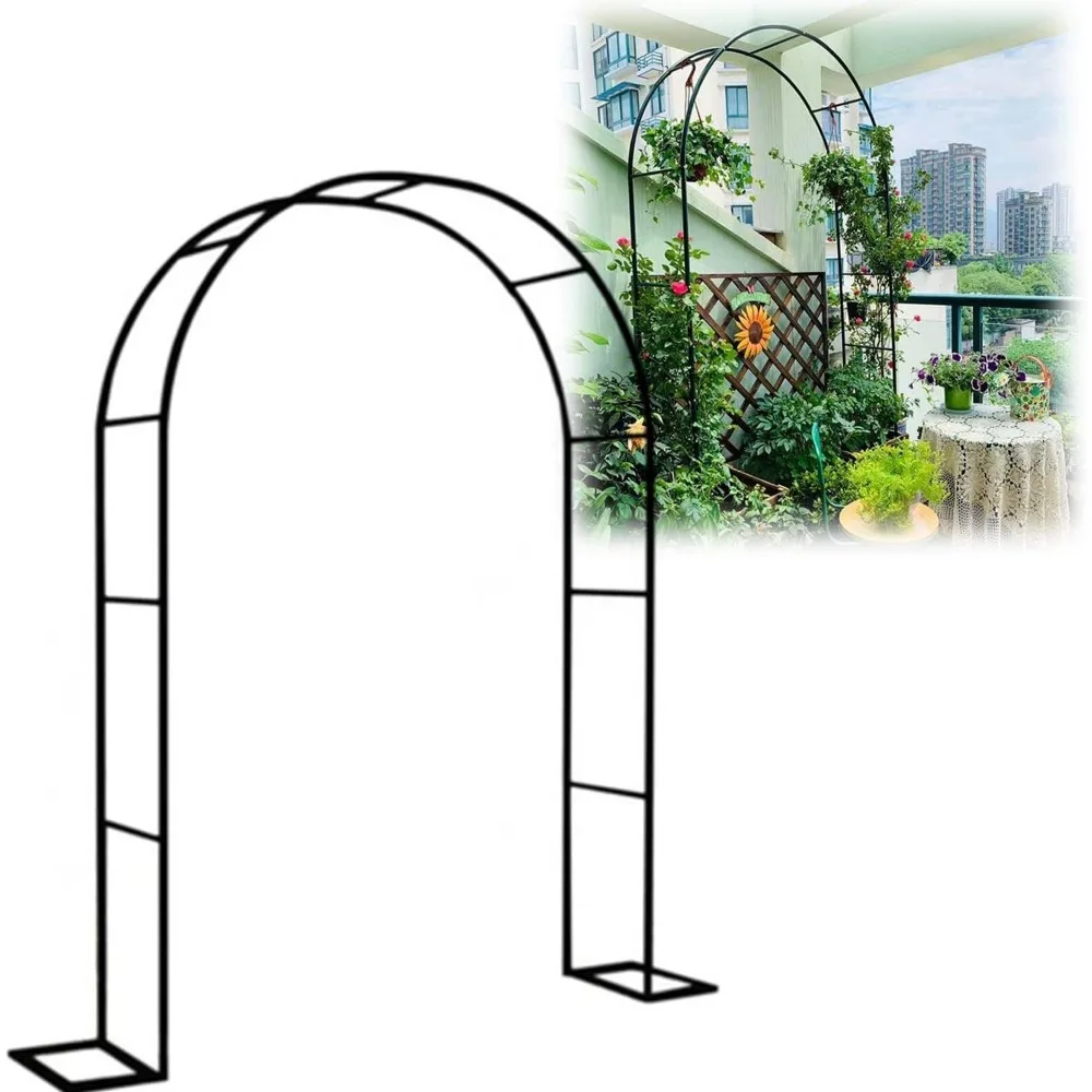 Garden Arches And Arbors With Base, Metal Wedding Arches Pergola Archway For Various Climbing Plant, Trellis Durable,
Garden Arches And Arbors With Base, Metal Wedding Arches Pergola Archway For Various Climbing Plant, Trellis Durable,