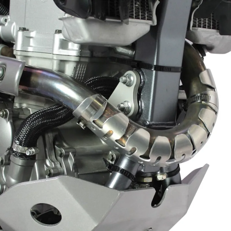 For 450 SX-F MY21 / MY23 4 Stroke Motorcycle Exhaust Pipe Guard 4-Stroke Universal Protector Cover For 250 / 350 SX-F 4 Stroke
For 450 SX-F MY21 / MY23 4 Stroke Motorcycle Exhaust Pipe Guard 4-Stroke Universal Protector Cover For 250 / 350 SX-F 4 Stroke