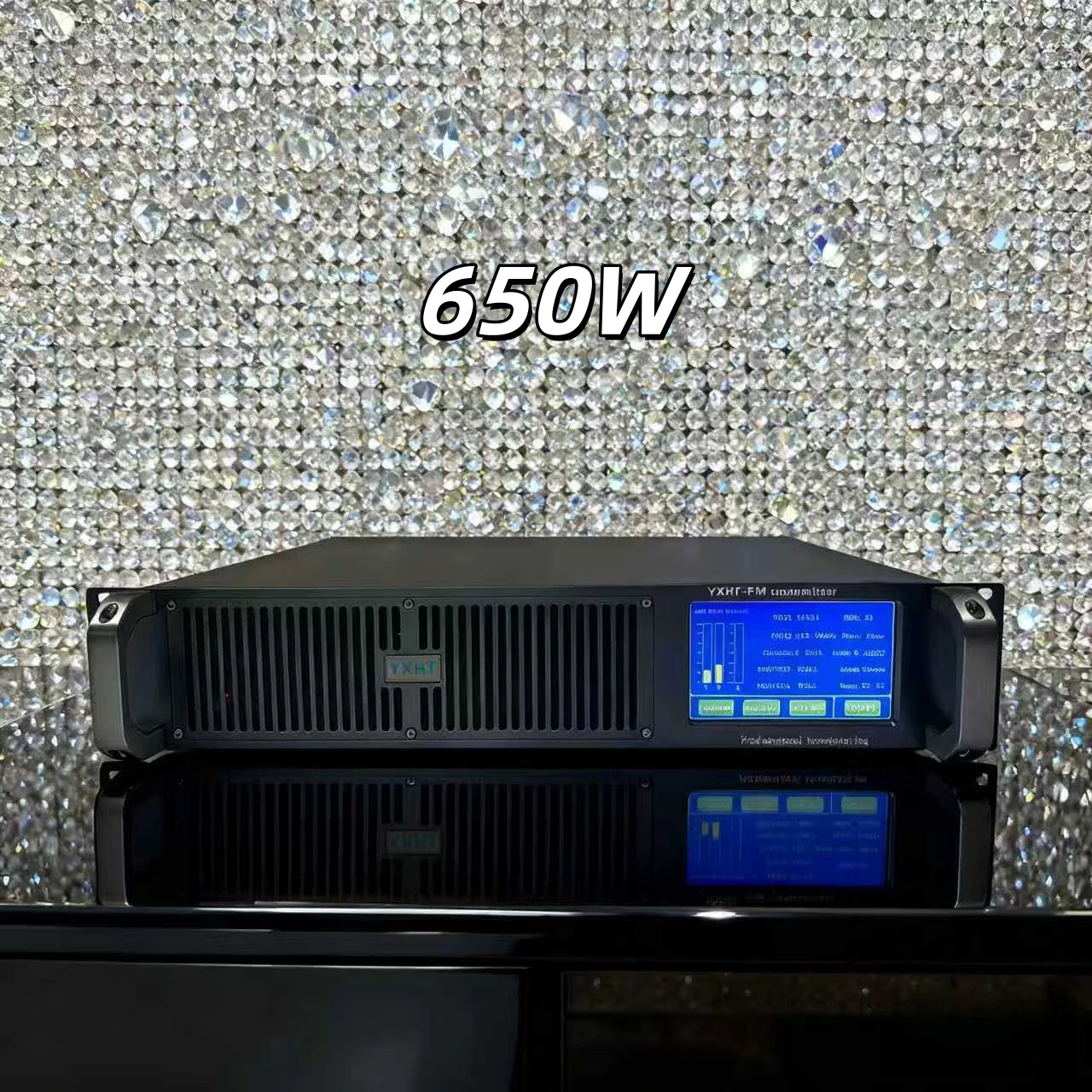 100-240V Multi-Voltage YXHT-650W FM Transmitter - High Durability, W-Power Display, Remote Monitoring for Schools, Hospitals
100-240V Multi-Voltage YXHT-650W FM Transmitter - High Durability, W-Power Display, Remote Monitoring for Schools, Hospitals