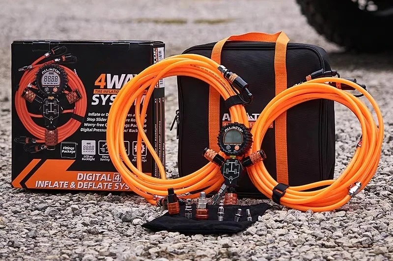 Tire four-charge pipe Off-road vehicle air pump Intelligent four-in-one charging and discharging pipe Desert equipment
Tire four-charge pipe Off-road vehicle air pump Intelligent four-in-one charging and discharging pipe Desert equipment