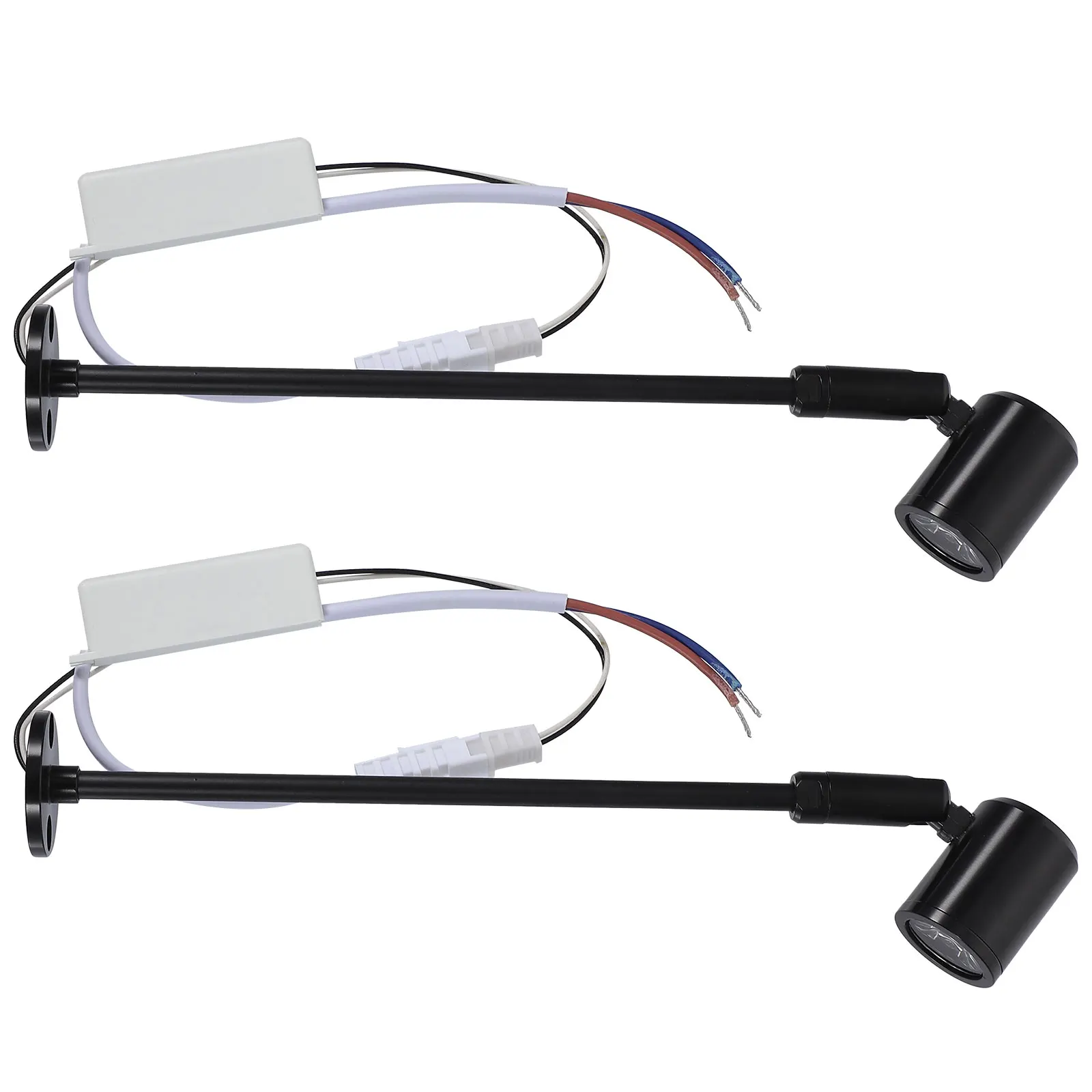 2PCS Spotlight Cabinet LED Display Light Black Warm White 3000-3200K Metal Stake Under Counter Curio Night Lamp
2PCS Spotlight Cabinet LED Display Light Black Warm White 3000-3200K Metal Stake Under Counter Curio Night Lamp