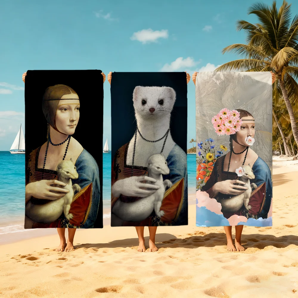 R-renaissance art Towel Large Quick-Drying Microfiber soft Beach Towel for Travel Fitness Sauna Bathing Camping
R-renaissance art Towel Large Quick-Drying Microfiber soft Beach Towel for Travel Fitness Sauna Bathing Camping