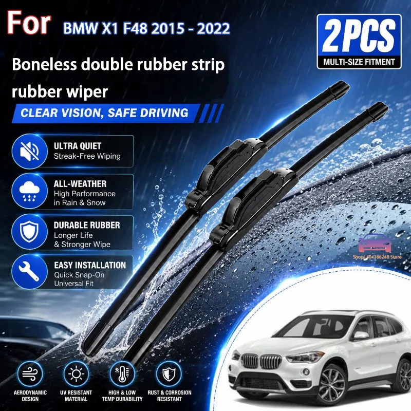 Front Wiper Blades For BMW X1 F48 2015 - 2022 Windshield Windscreen Clean Window Car Rain Brushes 26"+16" Modification Parts
Front Wiper Blades For BMW X1 F48 2015 - 2022 Windshield Windscreen Clean Window Car Rain Brushes 26"+16" Modification Parts
