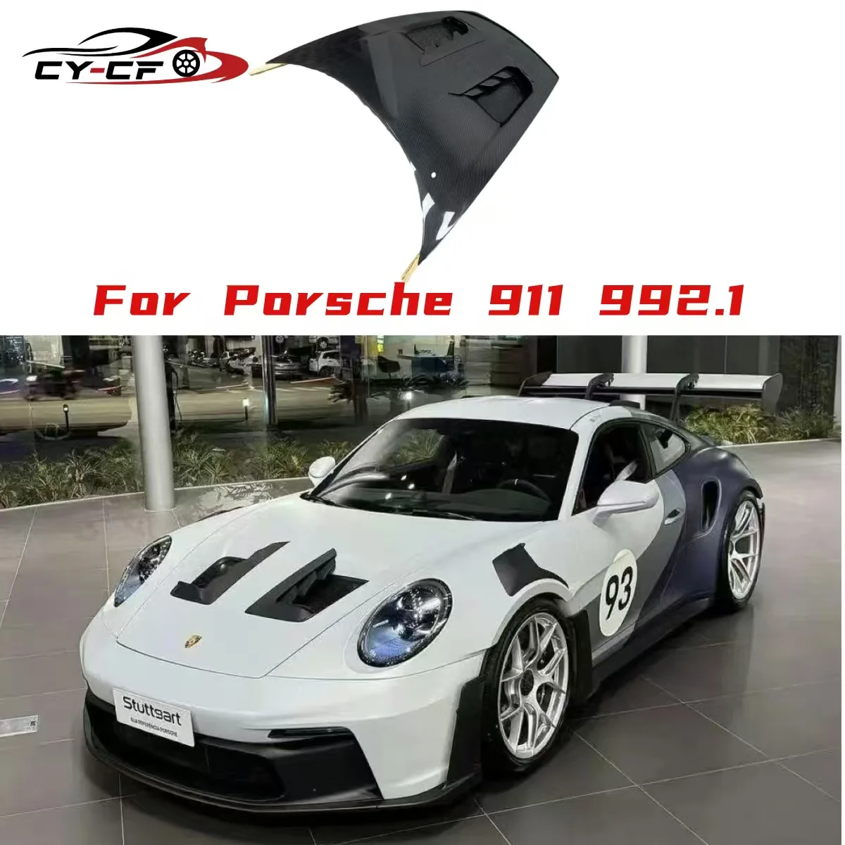 GT3RS Style Carbon Fiber Front Engine Cover Car Bumper Hoods For 2020 Porsche 911 992 Carbon Bonnet Cover Accessories
GT3RS Style Carbon Fiber Front Engine Cover Car Bumper Hoods For 2020 Porsche 911 992 Carbon Bonnet Cover Accessories