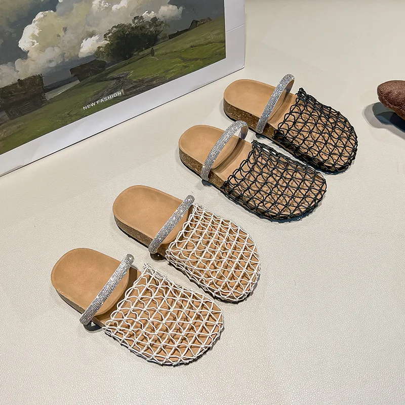 Fashion Girl Shoe Summer New Fishing Net Hollow Out Girl Slipper Water Diamond Women Sandals Allmatch Women Shoe Beach Kid Shoe
Fashion Girl Shoe Summer New Fishing Net Hollow Out Girl Slipper Water Diamond Women Sandals Allmatch Women Shoe Beach Kid Shoe
