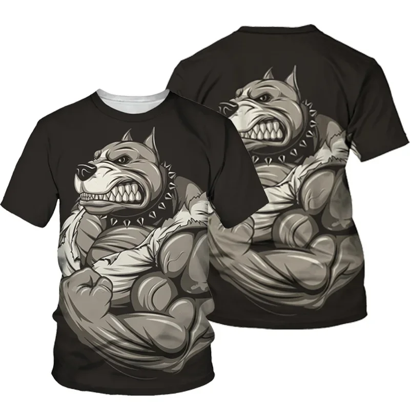 3D Printed Cool Beast Shadow Quick Drying Breathable Sports Men's Simple Crew-neck Summer Animal-themed Dynamic T-shirt
3D Printed Cool Beast Shadow Quick Drying Breathable Sports Men's Simple Crew-neck Summer Animal-themed Dynamic T-shirt