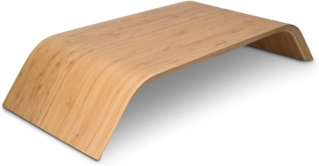 Wooden Monitor Stand Riser for PC Laptop TV Screen - Bamboo Desktop Holder
Wooden Monitor Stand Riser for PC Laptop TV Screen - Bamboo Desktop Holder