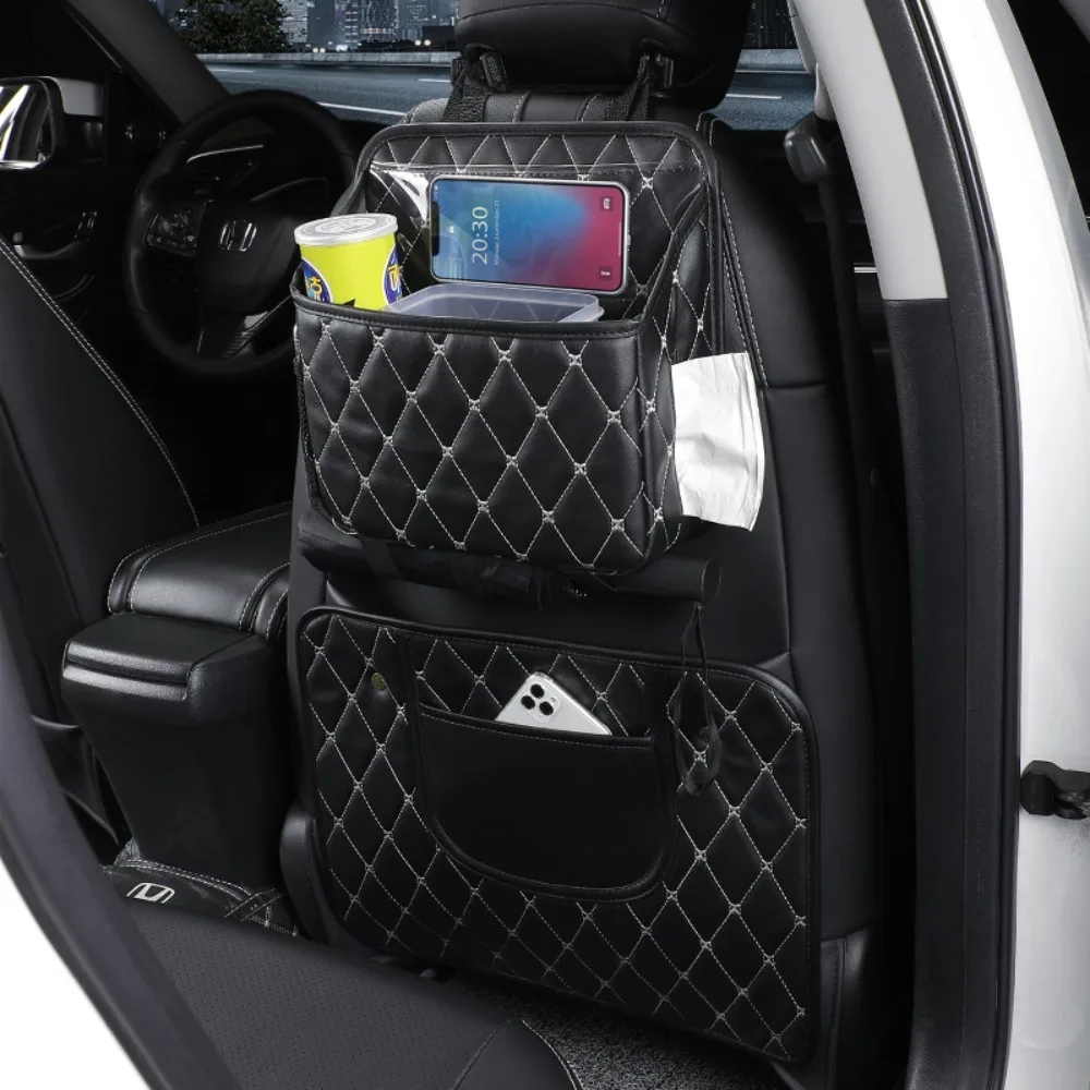 Partition Design Car Back Seat Organizer Phone Stand Holder Anti-wear Vehicle Tissue Box Space Saving Water-proof Car Trash Can
Partition Design Car Back Seat Organizer Phone Stand Holder Anti-wear Vehicle Tissue Box Space Saving Water-proof Car Trash Can