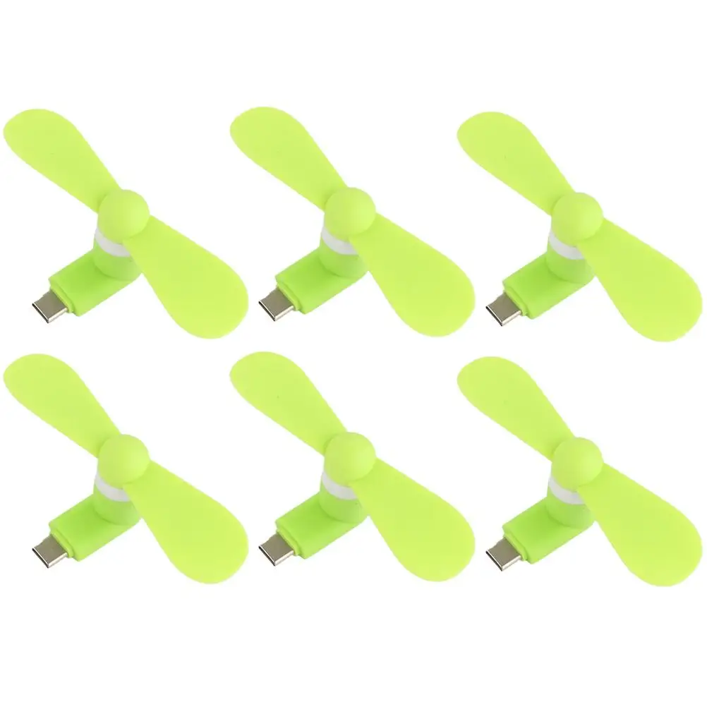 6 Pcs Small USB Fan Mobile Power Supply C Mini Computer Smartphone Green Lightweight Portable Cooling Travel Hot Summer
6 Pcs Small USB Fan Mobile Power Supply C Mini Computer Smartphone Green Lightweight Portable Cooling Travel Hot Summer