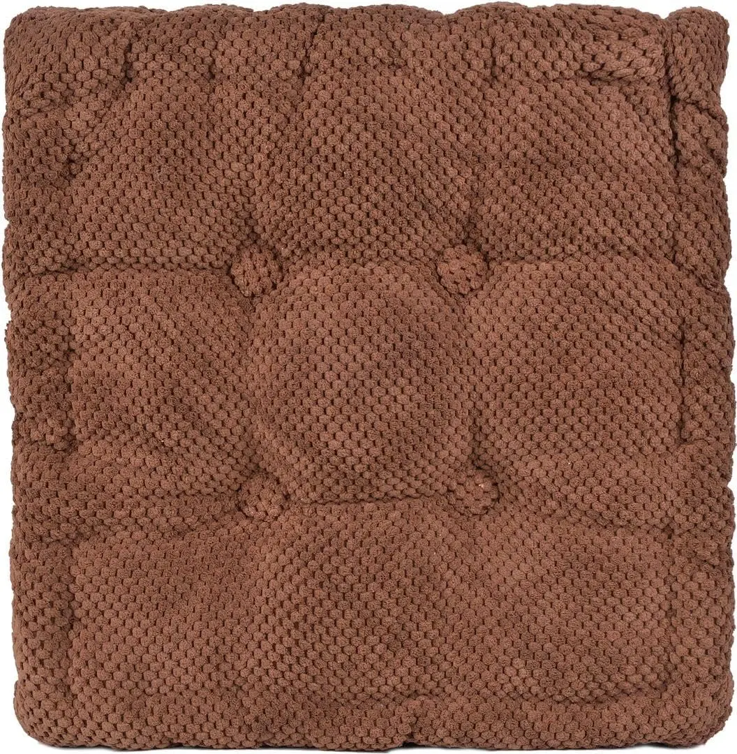 Floor Pillow & Cushion, Large Meditation Chair Cushion, Thi Square Seat Pad, Soft Velvet Tufted Seating Pouf For Indoor/Outdoor
Floor Pillow & Cushion, Large Meditation Chair Cushion, Thi Square Seat Pad, Soft Velvet Tufted Seating Pouf For Indoor/Outdoor
