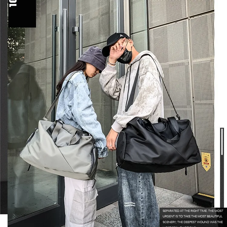 Travel Bag Short Distance Business Trip Clothing Storage Large Capacity Dry Wet Separation Single Shoulder Handbag
Travel Bag Short Distance Business Trip Clothing Storage Large Capacity Dry Wet Separation Single Shoulder Handbag