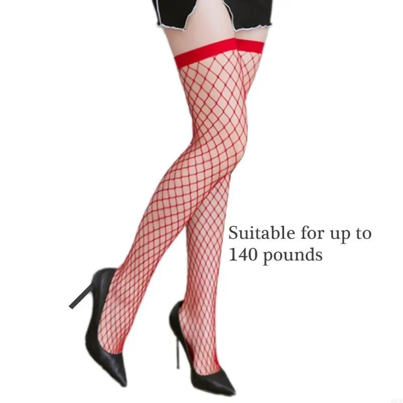 B95F Womens Hold Up Fishnet Over the Knee Socks Elastic Thigh High Long Stockings
B95F Womens Hold Up Fishnet Over the Knee Socks Elastic Thigh High Long Stockings