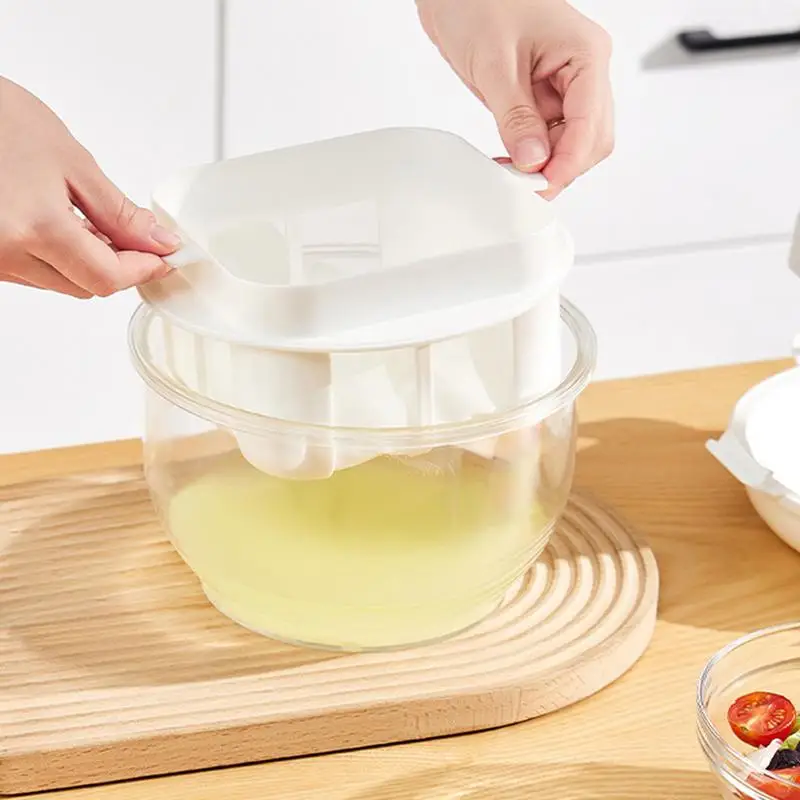 Yogurt Whey Separator Reusable Fine Mesh Transparent Yogurt Filter Homemade Cup Kitchen Gadgets Seal Save for Rice Tea Soy Milk
Yogurt Whey Separator Reusable Fine Mesh Transparent Yogurt Filter Homemade Cup Kitchen Gadgets Seal Save for Rice Tea Soy Milk