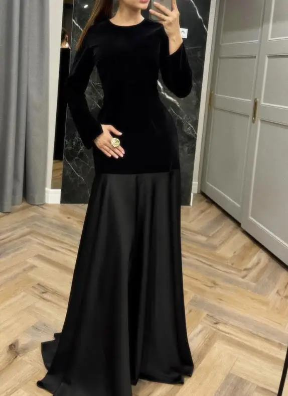 2025 Autumn Winter Elegant New Fashion Casualvhigh-End Versatile Long Sleeved Party Evening Dress Women's Dress Female Clothing
2025 Autumn Winter Elegant New Fashion Casualvhigh-End Versatile Long Sleeved Party Evening Dress Women's Dress Female Clothing