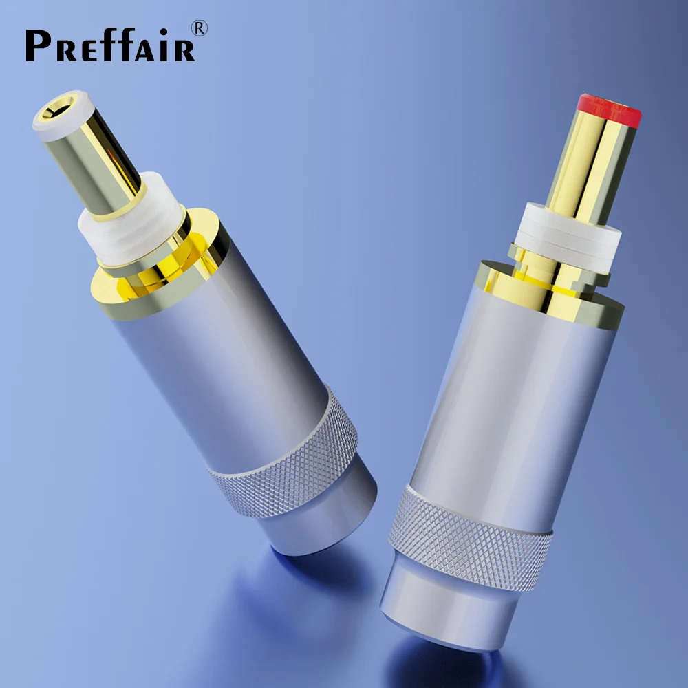 High Quality Gold Plated DC Power Jack Male Plug Soldering DC 5.5X2.5mm or 5.5X2.1mm Connector Adapter forDIY DC power cable
High Quality Gold Plated DC Power Jack Male Plug Soldering DC 5.5X2.5mm or 5.5X2.1mm Connector Adapter forDIY DC power cable