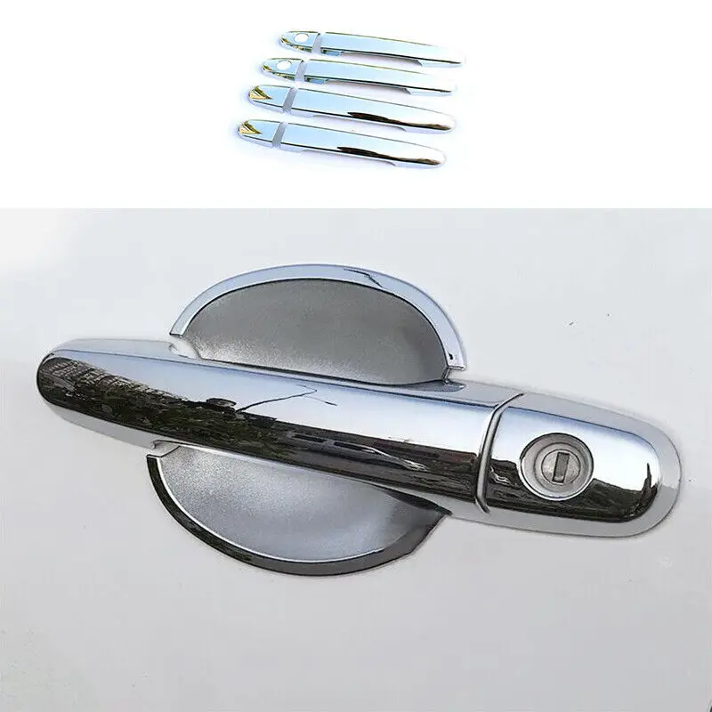 Chrome Outdoor for Smart Door Handle Cover Trim ABS Fits for Toyota for Corolla 2009-2013-
Chrome Outdoor for Smart Door Handle Cover Trim ABS Fits for Toyota for Corolla 2009-2013-