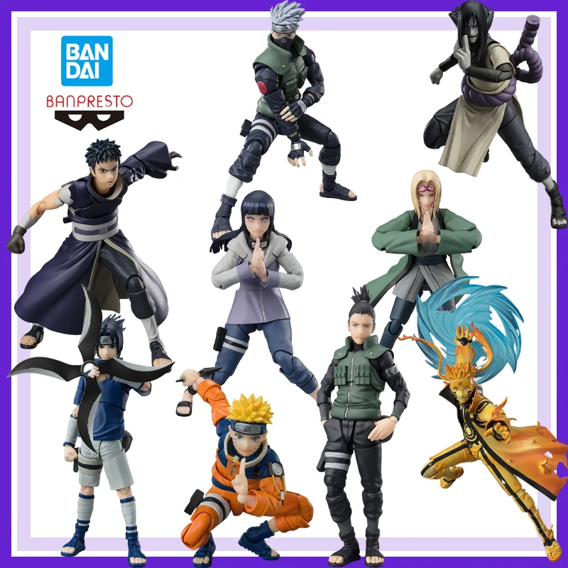 Bandai SHF Naruto Uzumaki Naruto Uchiha Sasuke Madara Haruno Sakura Hatake Kakashi Jiraiya Orochimaru Anime Figures
Bandai SHF Naruto Uzumaki Naruto Uchiha Sasuke Madara Haruno Sakura Hatake Kakashi Jiraiya Orochimaru Anime Figures