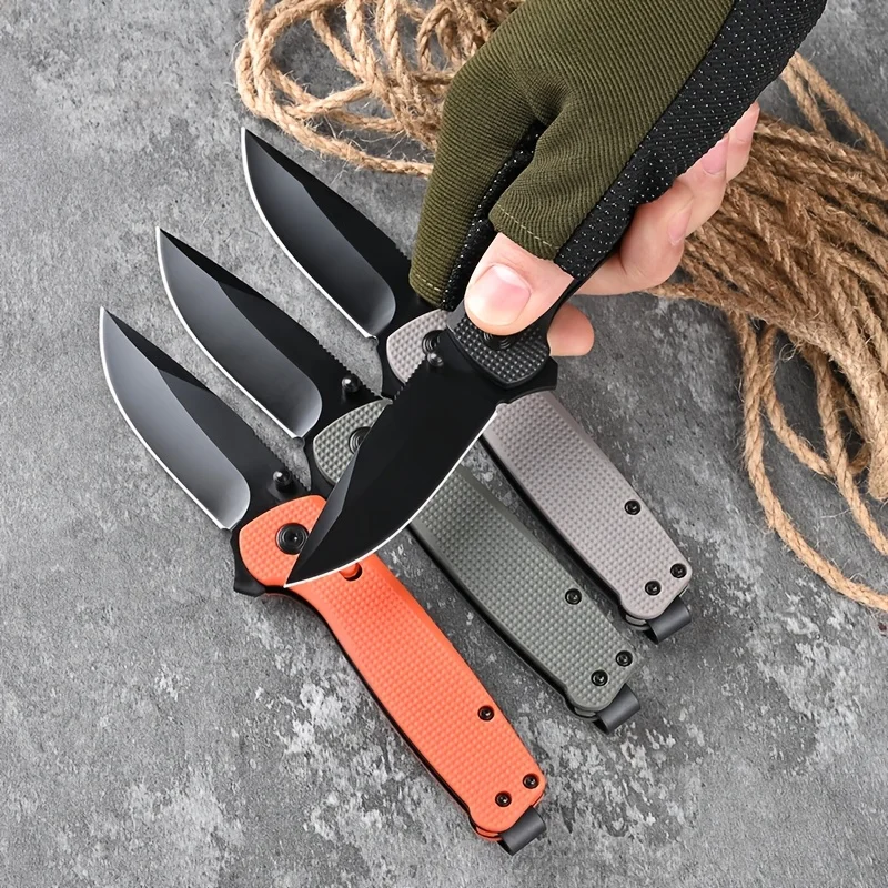 Polychrome nylon fiberglass pocket pocket pocket knife 440c steel blade Outdoor Tactical Hunting Camping Hiking Survival EDC
Polychrome nylon fiberglass pocket pocket pocket knife 440c steel blade Outdoor Tactical Hunting Camping Hiking Survival EDC