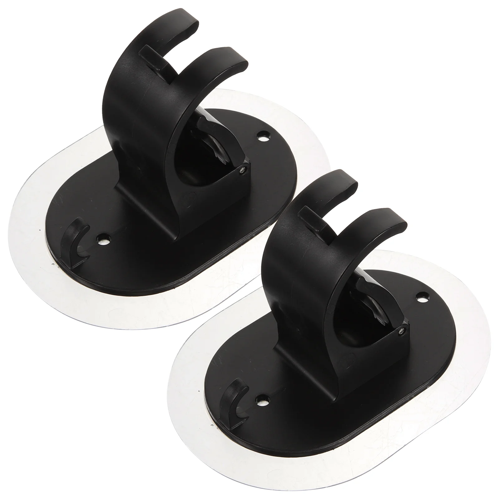 2 Pcs Black Adhesive Curtain Rod Holder Clips No Drilling Wall Mount Bracket Shower Bathroom Pole Hangers Easy Install Strong
2 Pcs Black Adhesive Curtain Rod Holder Clips No Drilling Wall Mount Bracket Shower Bathroom Pole Hangers Easy Install Strong