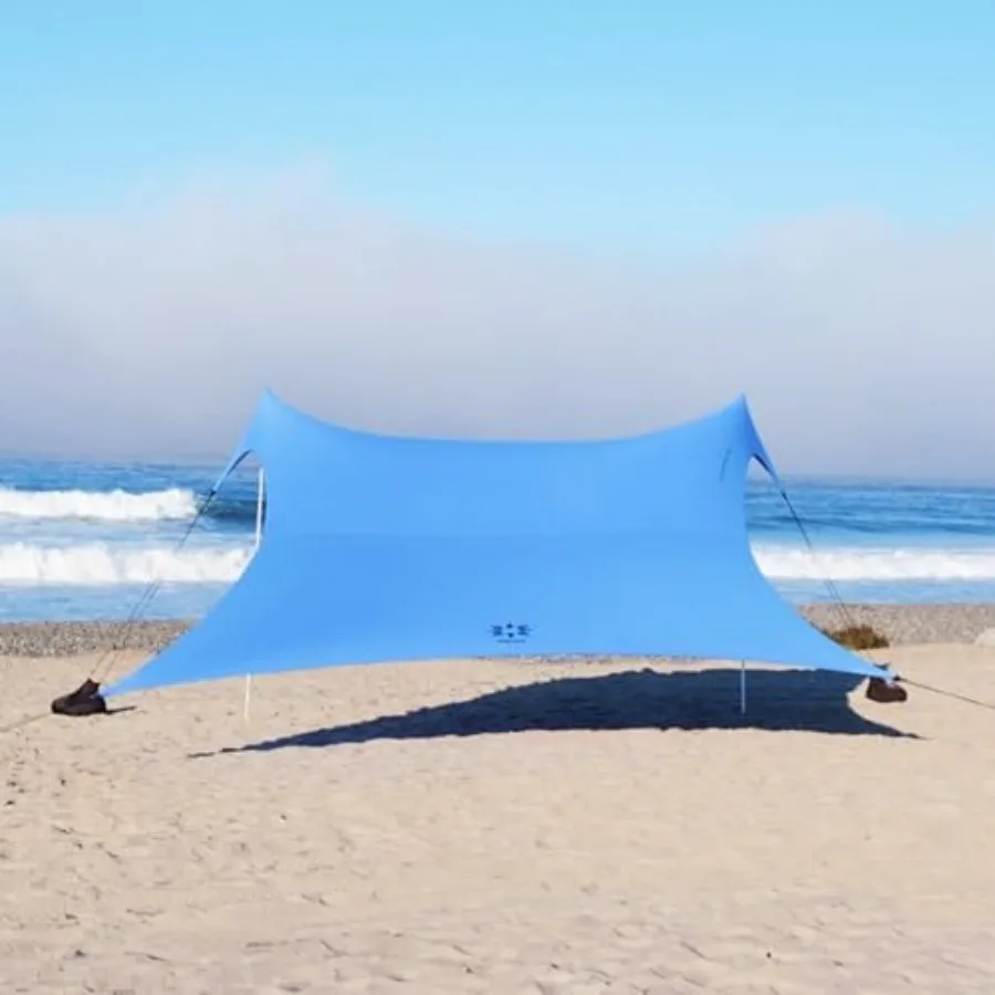 Gigante Portable Beach Tent Sun Shelter - Lightweight Beach Shade Canopy - Easy Setup for Family Outings - Patented Reinforced
Gigante Portable Beach Tent Sun Shelter - Lightweight Beach Shade Canopy - Easy Setup for Family Outings - Patented Reinforced
