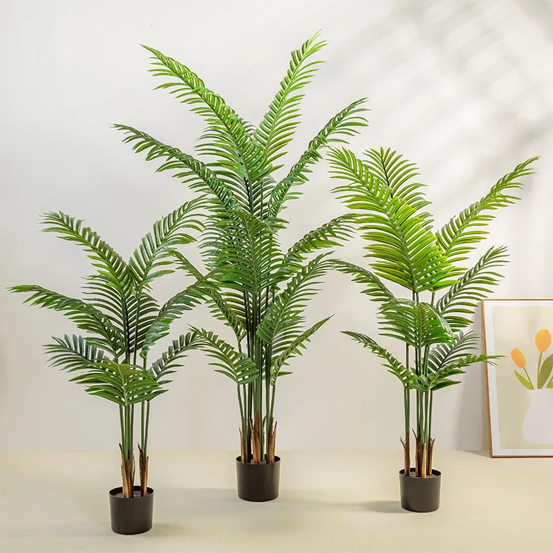 3ft 4ft 5ft 6ft Artificial Palm Tree Detachable Trunks Faux Tropical Palm Plant in Pot for Home Office Living Room Floor Decor 
3ft 4ft 5ft 6ft Artificial Palm Tree Detachable Trunks Faux Tropical Palm Plant in Pot for Home Office Living Room Floor Decor