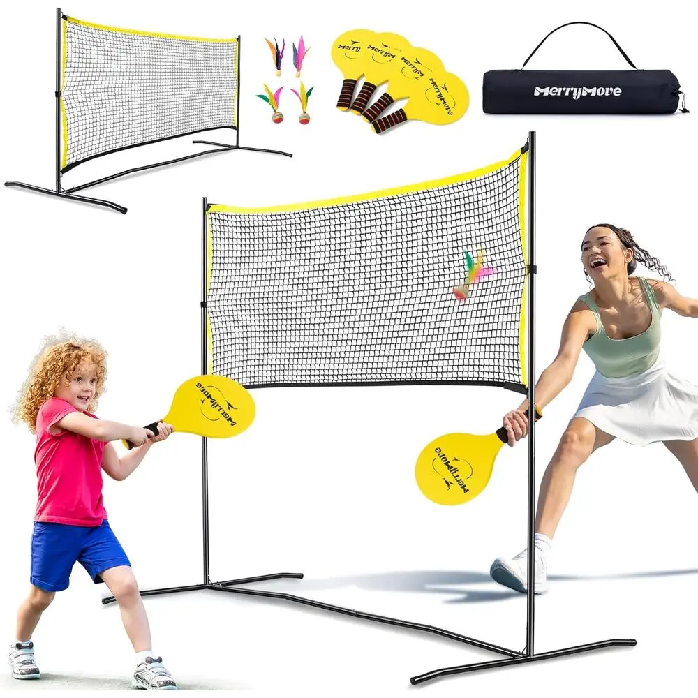 Portable Pickleball Set: Quick Assembly Game with Net for Lawn, Backyard, Camping, Beach, Indoor & Outdoor
Portable Pickleball Set: Quick Assembly Game with Net for Lawn, Backyard, Camping, Beach, Indoor & Outdoor