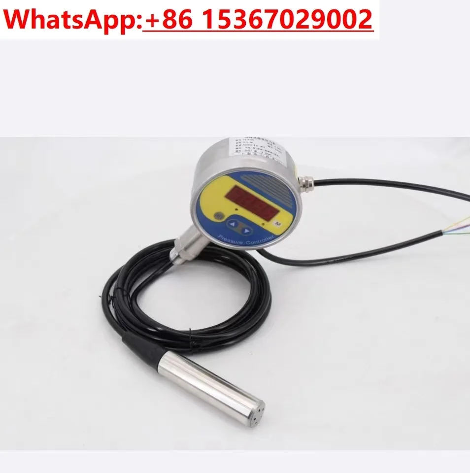 Electronic Digital Pressure Gauge Digital Display High Precision Intelligent Liquid Pressure Transmitter 4~ 20mA