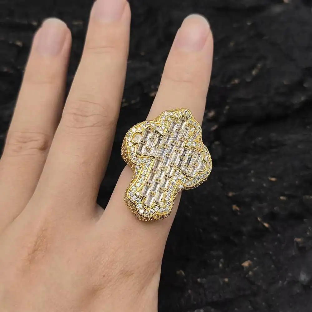Invisible Channel Bezel Set Baguette Cross Moissanite Cuban Band Rings 925 Sterling Silver Heavy Gold Vermeil Urban Fashion
Invisible Channel Bezel Set Baguette Cross Moissanite Cuban Band Rings 925 Sterling Silver Heavy Gold Vermeil Urban Fashion