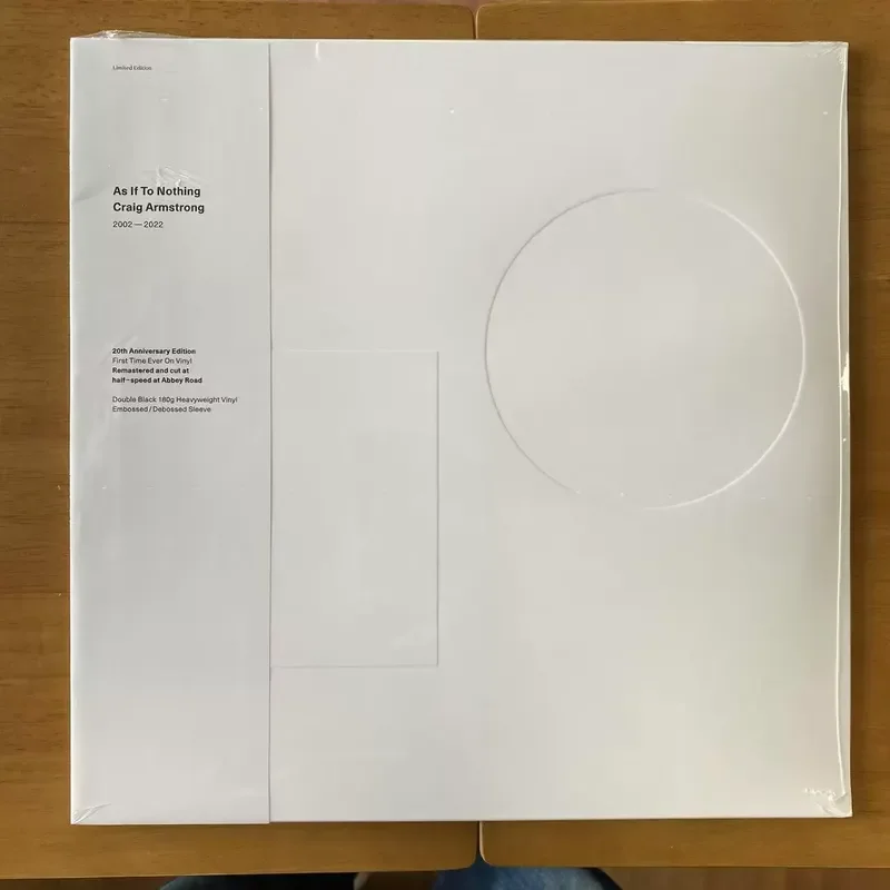 Craig Armstrong - As If to Nothing Vinyl 2LP for Vinyl Players
Craig Armstrong - As If to Nothing Vinyl 2LP for Vinyl Players