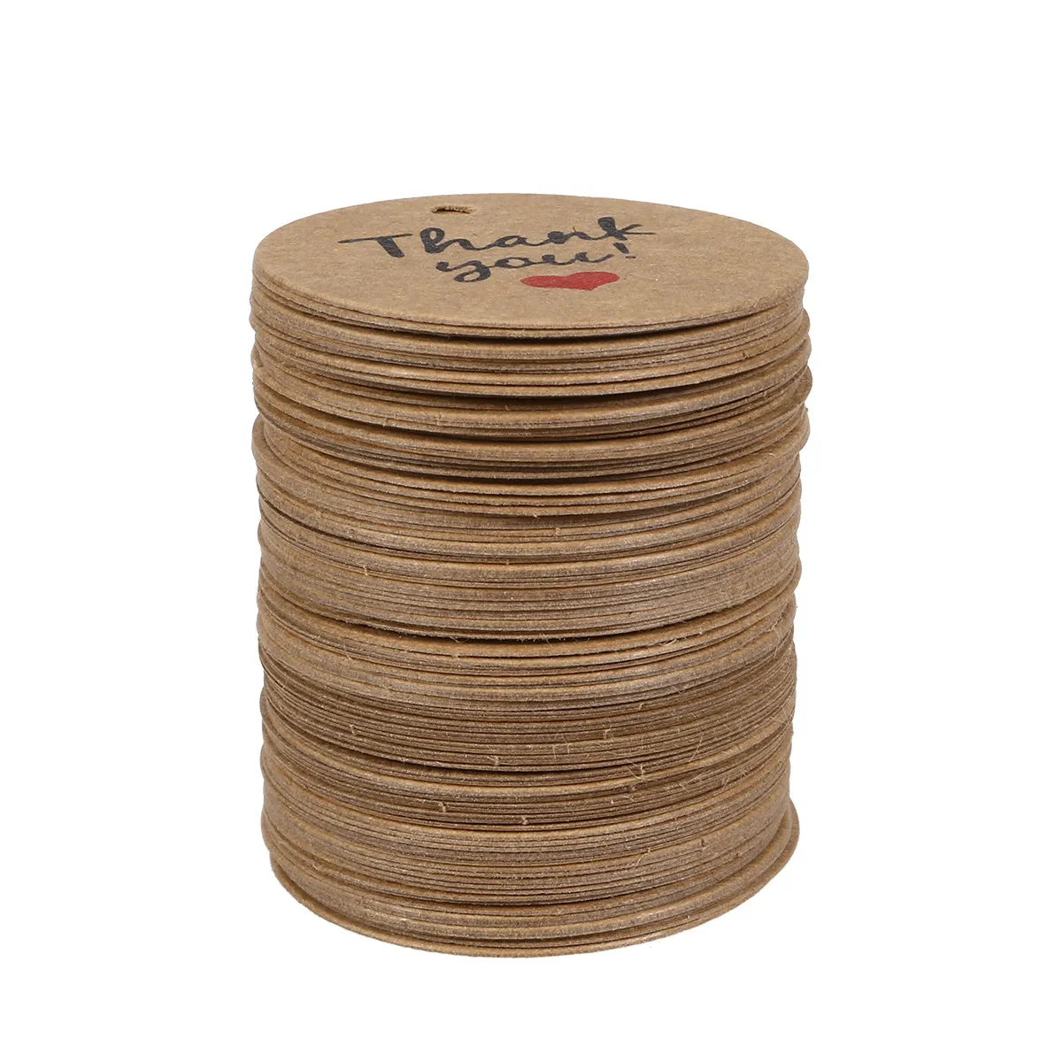 200Pcs Lightweight Round Thank You Gift Tags Kraft Paper Hangtags for Wedding Party Baking Store Cupcake Topper Clothing Price
200Pcs Lightweight Round Thank You Gift Tags Kraft Paper Hangtags for Wedding Party Baking Store Cupcake Topper Clothing Price