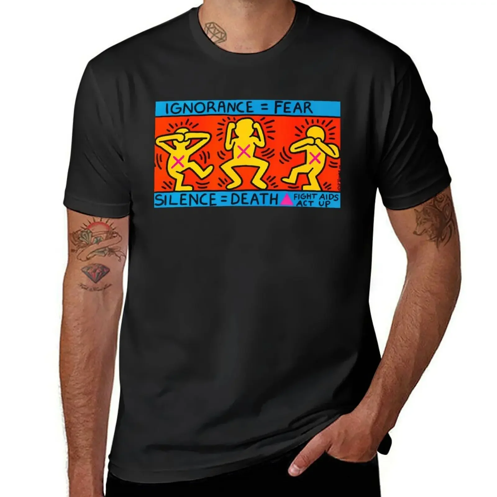 Silence Death Ignorance Fear T-Shirt aesthetic clothes vintage designer shirts custom shirt oversized t shirts for men
Silence Death Ignorance Fear T-Shirt aesthetic clothes vintage designer shirts custom shirt oversized t shirts for men