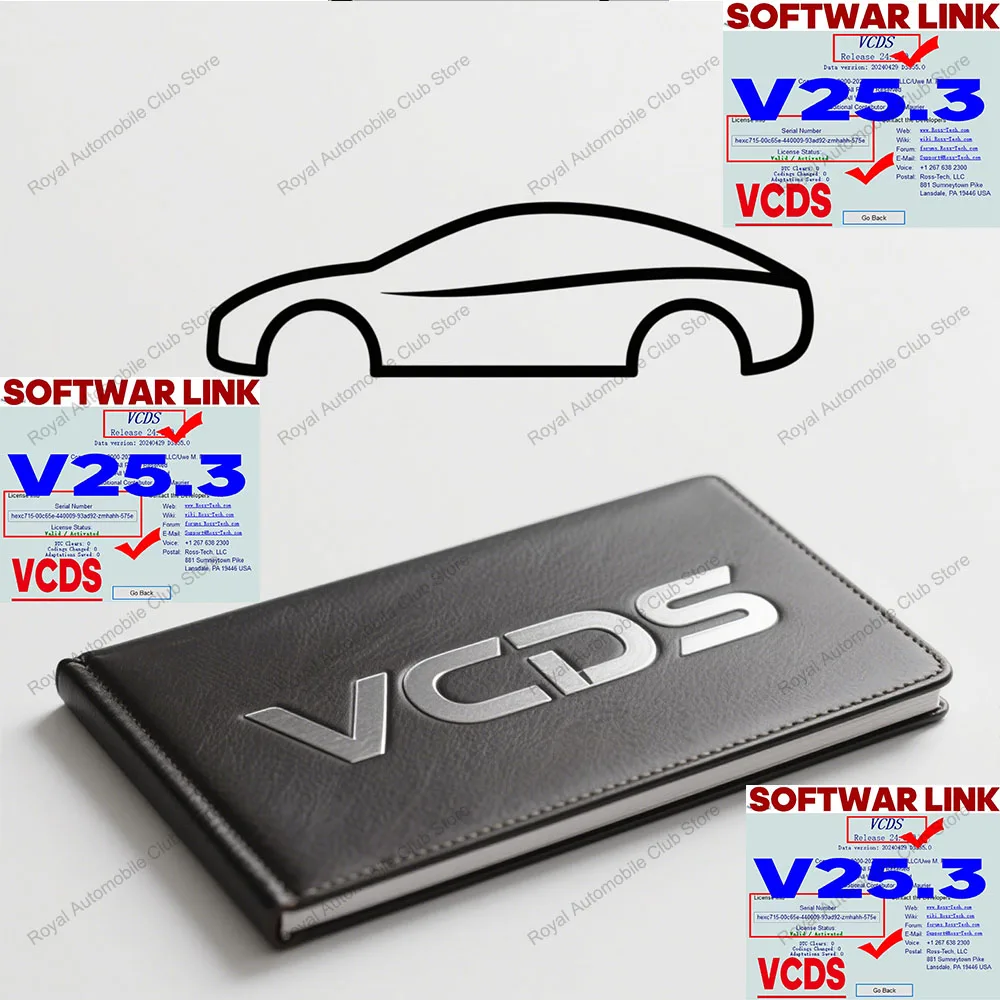 New VCDS 2025 HEX-V2 USB OBD2 Scanner for VW Audi Skoda Seat - Unlimited VINs Multilingual Diagnostic Tool with Latest Software
New VCDS 2025 HEX-V2 USB OBD2 Scanner for VW Audi Skoda Seat - Unlimited VINs Multilingual Diagnostic Tool with Latest Software