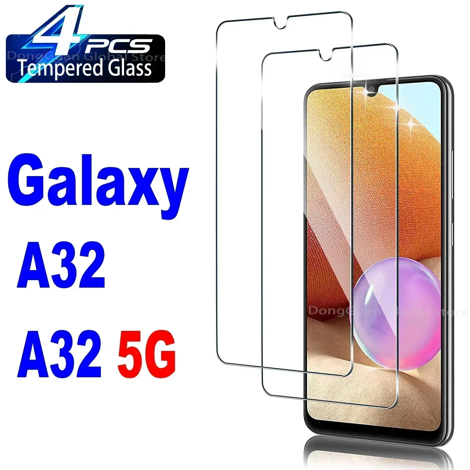 Закаленное стекло для Samsung Galaxy A32 5G 4G, 2/4 шт., защитная стеклянная пленка для экрана
Закаленное стекло для Samsung Galaxy A32 5G 4G, 2/4 шт., защитная стеклянная пленка для экрана