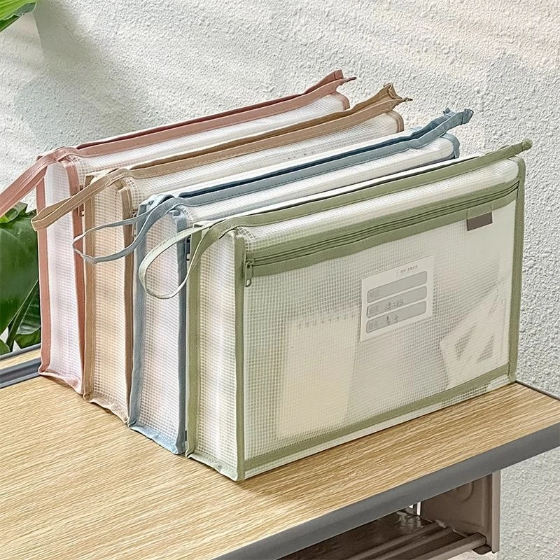 A4 Double Layer Zipper File Bag, Waterproof Transparent Document Organizer, School Office Homework Storage, Large Capacity
A4 Double Layer Zipper File Bag, Waterproof Transparent Document Organizer, School Office Homework Storage, Large Capacity