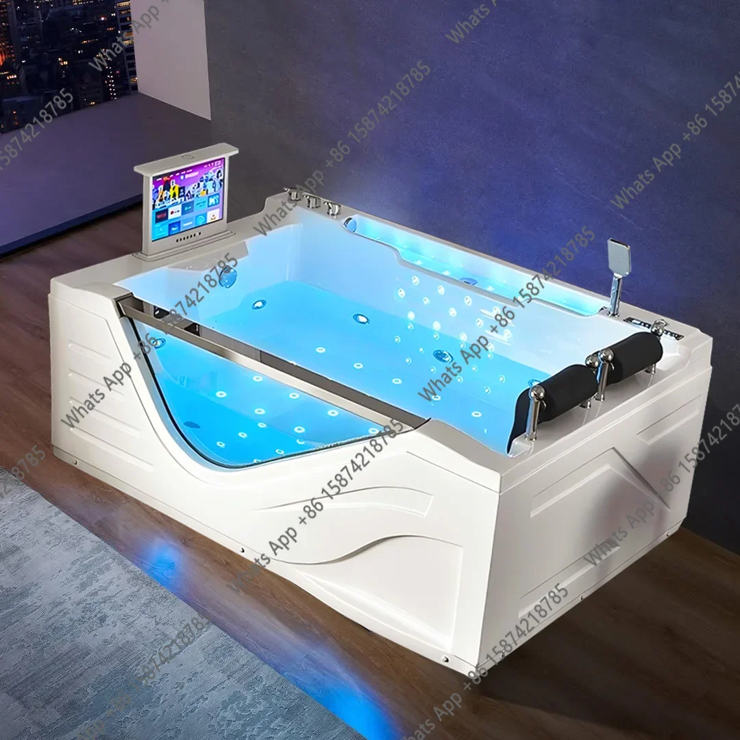 X30 Double Surf Bath Family Luxury Massage Thermostat Heating Smart Couple Acrylic Bath With Pedals Home
X30 Double Surf Bath Family Luxury Massage Thermostat Heating Smart Couple Acrylic Bath With Pedals Home