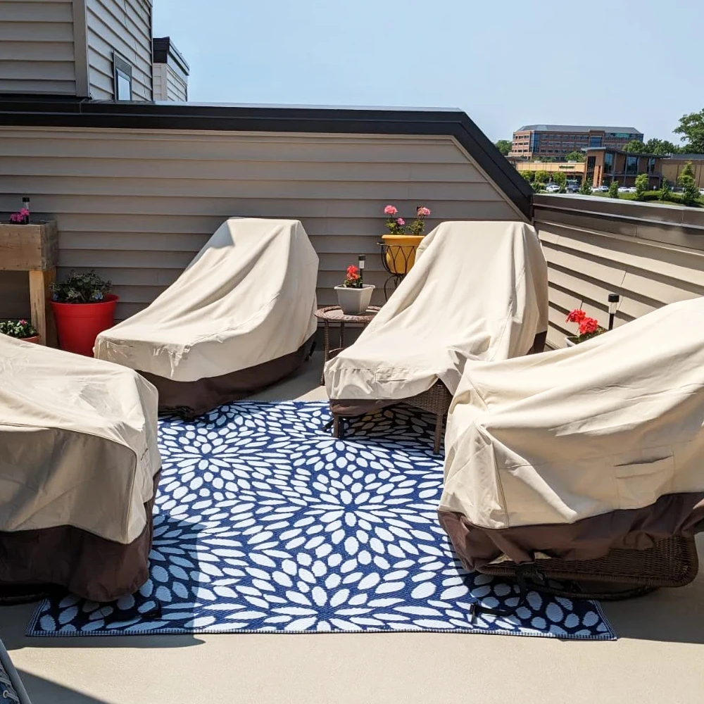 420D Heavy Duty Outdoor Sofa Table Chair Cover Waterproof Windproof Anti-UV Rain Resistant
420D Heavy Duty Outdoor Sofa Table Chair Cover Waterproof Windproof Anti-UV Rain Resistant