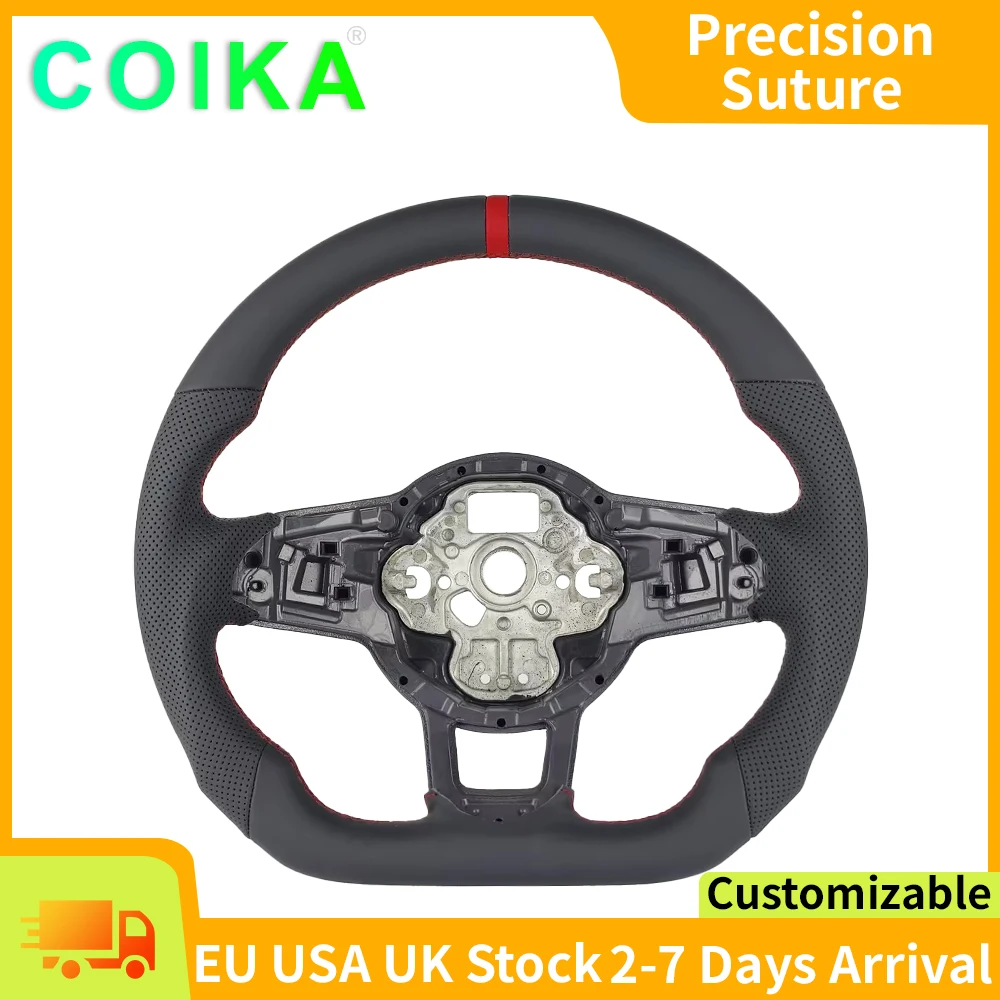 Car Accessories For VW Golf 7 GTI RLine 7.5 Tiguan R Carbon Fiber Leather For Volkswagen Customized Sport Wheel Red Stitch
Car Accessories For VW Golf 7 GTI RLine 7.5 Tiguan R Carbon Fiber Leather For Volkswagen Customized Sport Wheel Red Stitch