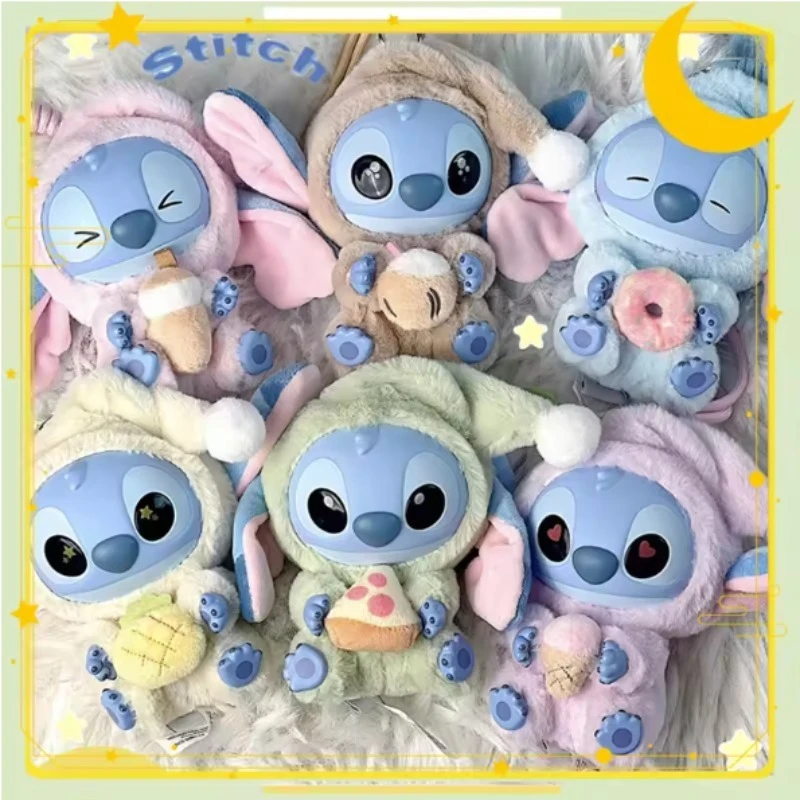 Виниловая глухая коробка Disney Stitch Eat sometime перед сном, милые плюшевые кулоны, куклы, настольные загадочные игрушки, коллекционные подарки на день рождения 
Виниловая глухая коробка Disney Stitch Eat sometime перед сном, милые плюшевые кулоны, куклы, настольные загадочные игрушки, коллекционные подарки на день рождения
