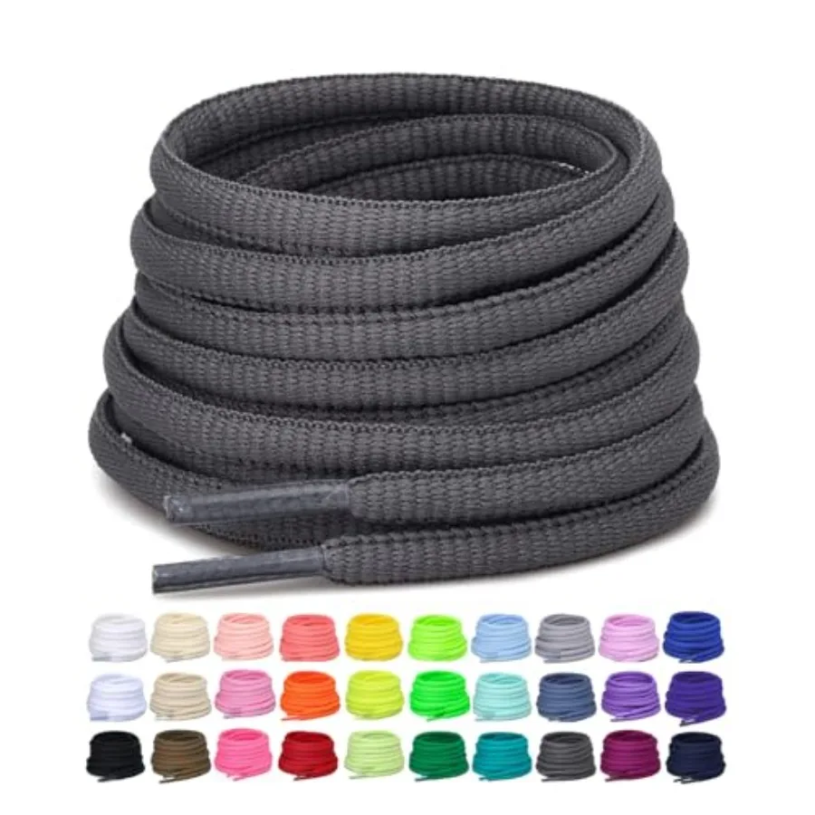 2 Pairs Oval Athletic Shoelaces 33 Colors 1/4 Half Round Shoe Laces for Sneakers
2 Pairs Oval Athletic Shoelaces 33 Colors 1/4 Half Round Shoe Laces for Sneakers