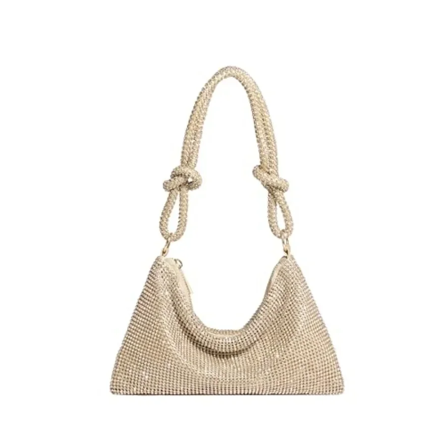 YUWITA Sparkly Rhinestone Purse Evening Bag, Clutch Purses for Women Going Out Dressy Small Handbag
YUWITA Sparkly Rhinestone Purse Evening Bag, Clutch Purses for Women Going Out Dressy Small Handbag
