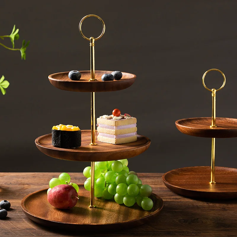 Black Walnut Multi-layer Candy Tray, Solid Wood Display Tray, Walnut Three-layer Dried Fruit Cake Tray
Black Walnut Multi-layer Candy Tray, Solid Wood Display Tray, Walnut Three-layer Dried Fruit Cake Tray