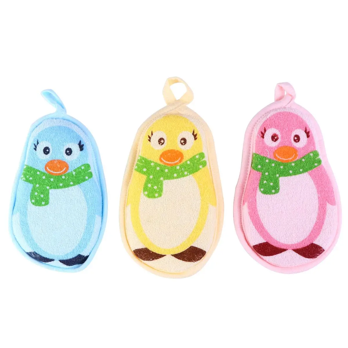 3Pcs Baby Bathing Sponges Cartoon Penguin Bath Towel Shower Gloves Infant Rub Safe Skin Storage Design Children
3Pcs Baby Bathing Sponges Cartoon Penguin Bath Towel Shower Gloves Infant Rub Safe Skin Storage Design Children
