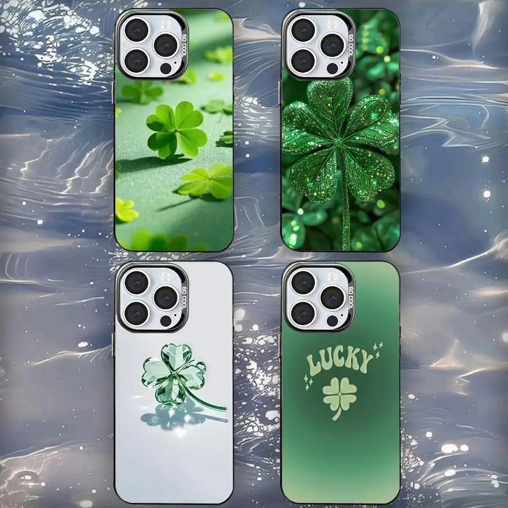 Four Leaves Luckys Phone Case For iPhone 16,15,14,13,12,11,Mini,Pro,SE,XS,MAX Black Matte Shockproof Cover
Four Leaves Luckys Phone Case For iPhone 16,15,14,13,12,11,Mini,Pro,SE,XS,MAX Black Matte Shockproof Cover