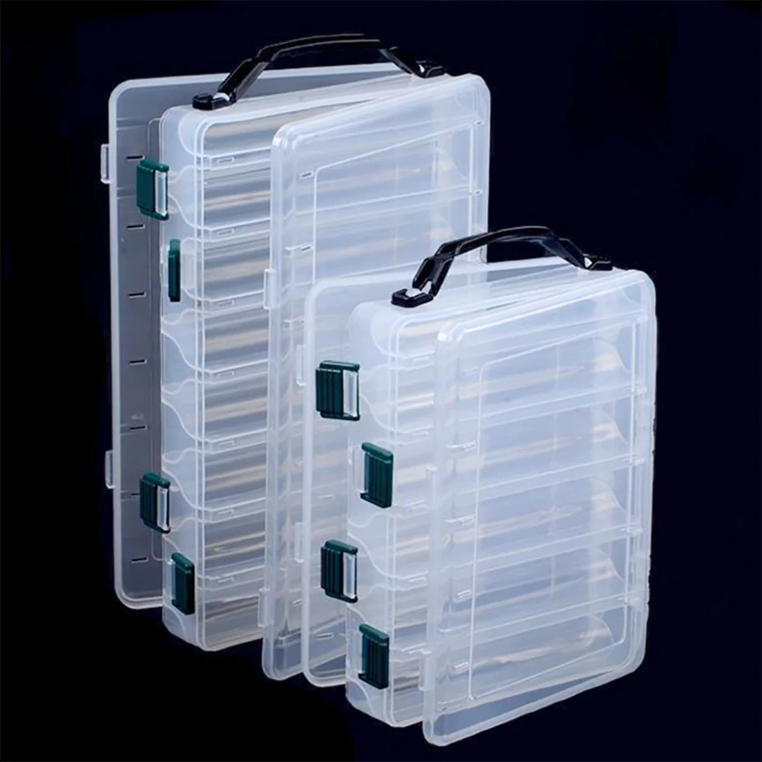 Efficient and reliable large double-layer portable fishing tackle boxes with durable plastic case and multiple compartments for
Efficient and reliable large double-layer portable fishing tackle boxes with durable plastic case and multiple compartments for