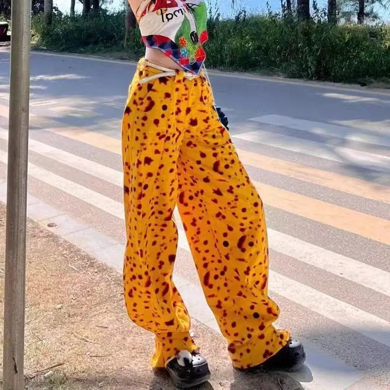Harem Pants Leopards Trendy Fashion Women'S 2024 Summer New Items Pockets Buttons High Waist Trousers Female
Harem Pants Leopards Trendy Fashion Women'S 2024 Summer New Items Pockets Buttons High Waist Trousers Female