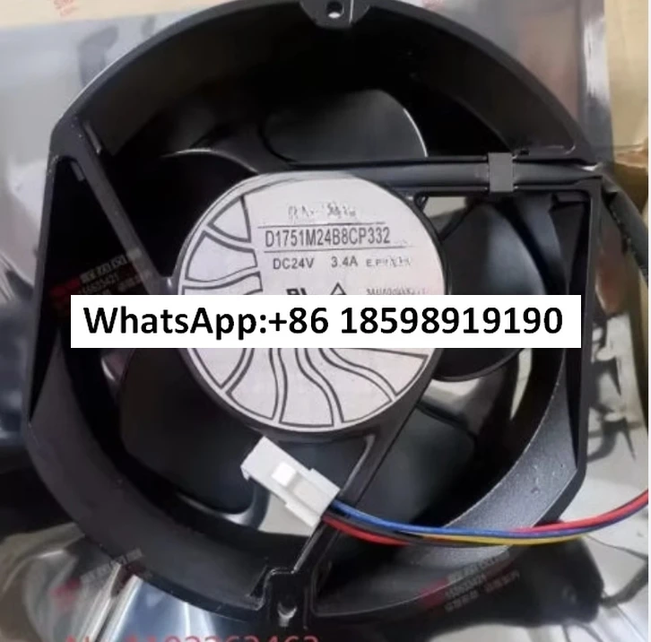 D1751M24B8CP332 DC24V 3.4A Охлаждающее оборудование Инверторный охлаждающий вентилятор
D1751M24B8CP332 DC24V 3.4A Охлаждающее оборудование Инверторный охлаждающий вентилятор