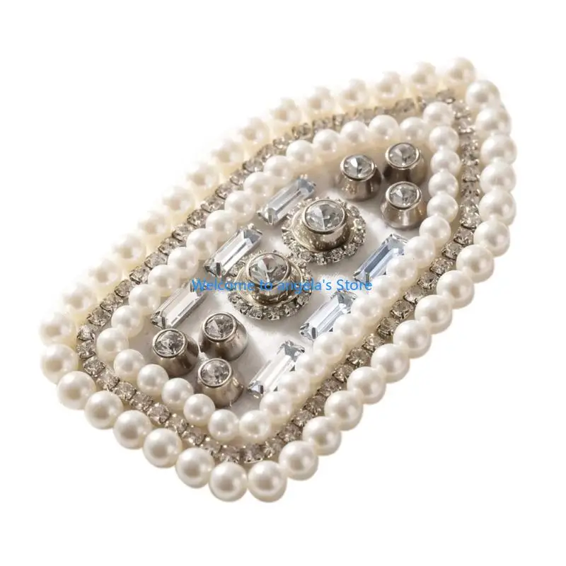 X4YC Decorative Epaulet Accessories With Crystal Pearls For Uniforms Costume Parties And Stage Performances
X4YC Decorative Epaulet Accessories With Crystal Pearls For Uniforms Costume Parties And Stage Performances
