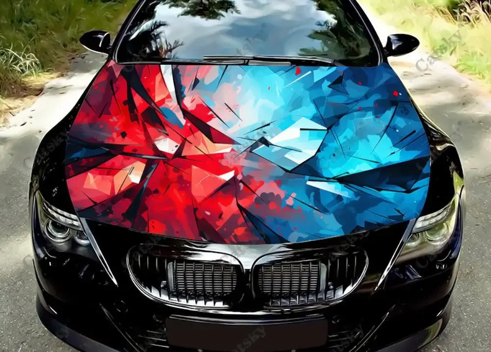 Abstract Triangles And Squares Car Hood Vinyl Stickers Wrap Vinyl Film Engine Cover Decals Sticker on Car Auto Accessories
Abstract Triangles And Squares Car Hood Vinyl Stickers Wrap Vinyl Film Engine Cover Decals Sticker on Car Auto Accessories